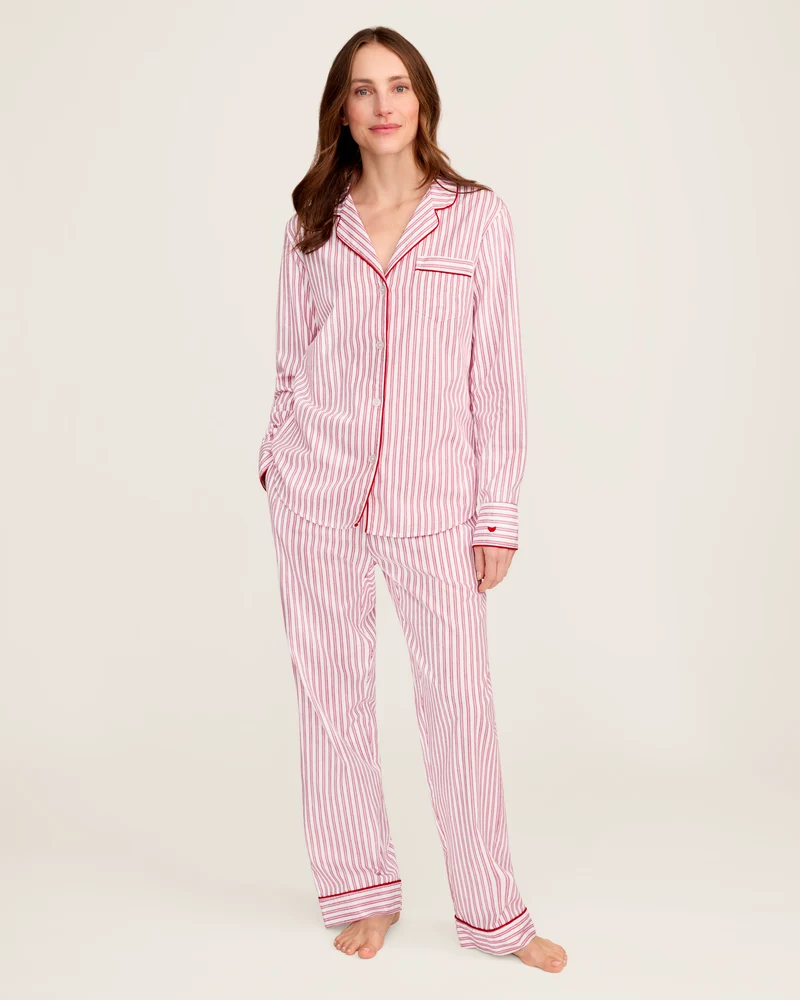 Women's Twill Pajama Set